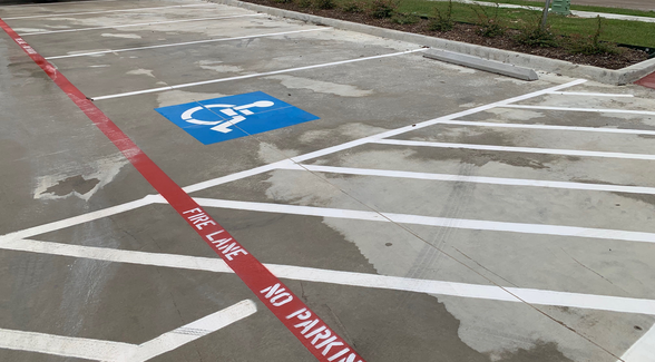 Zachary, Louisiana Handicap Parking Spaces